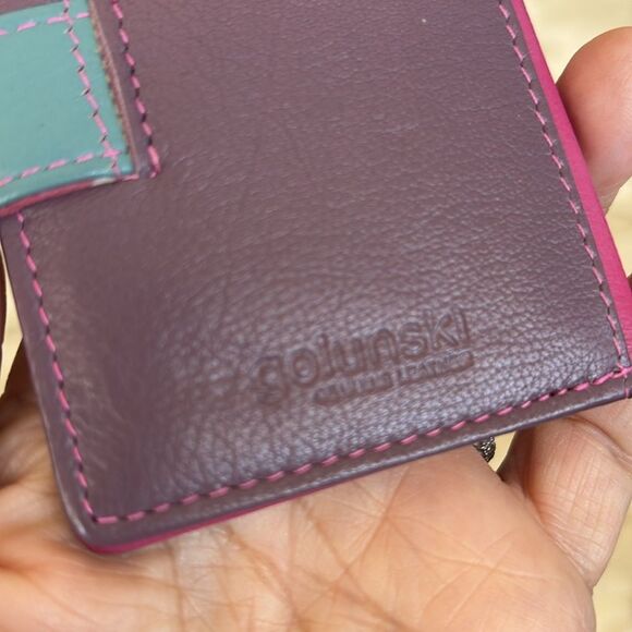 Golunski RFID Multi-colour Leather Card Holder - Picture 6 of 7